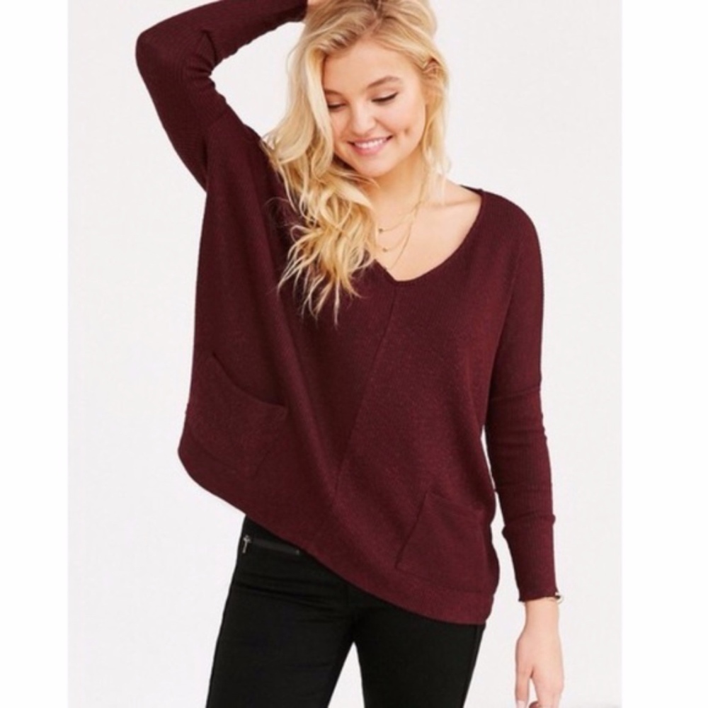 Urban Outfitters BDG Mia Pocket Pullover Sweater